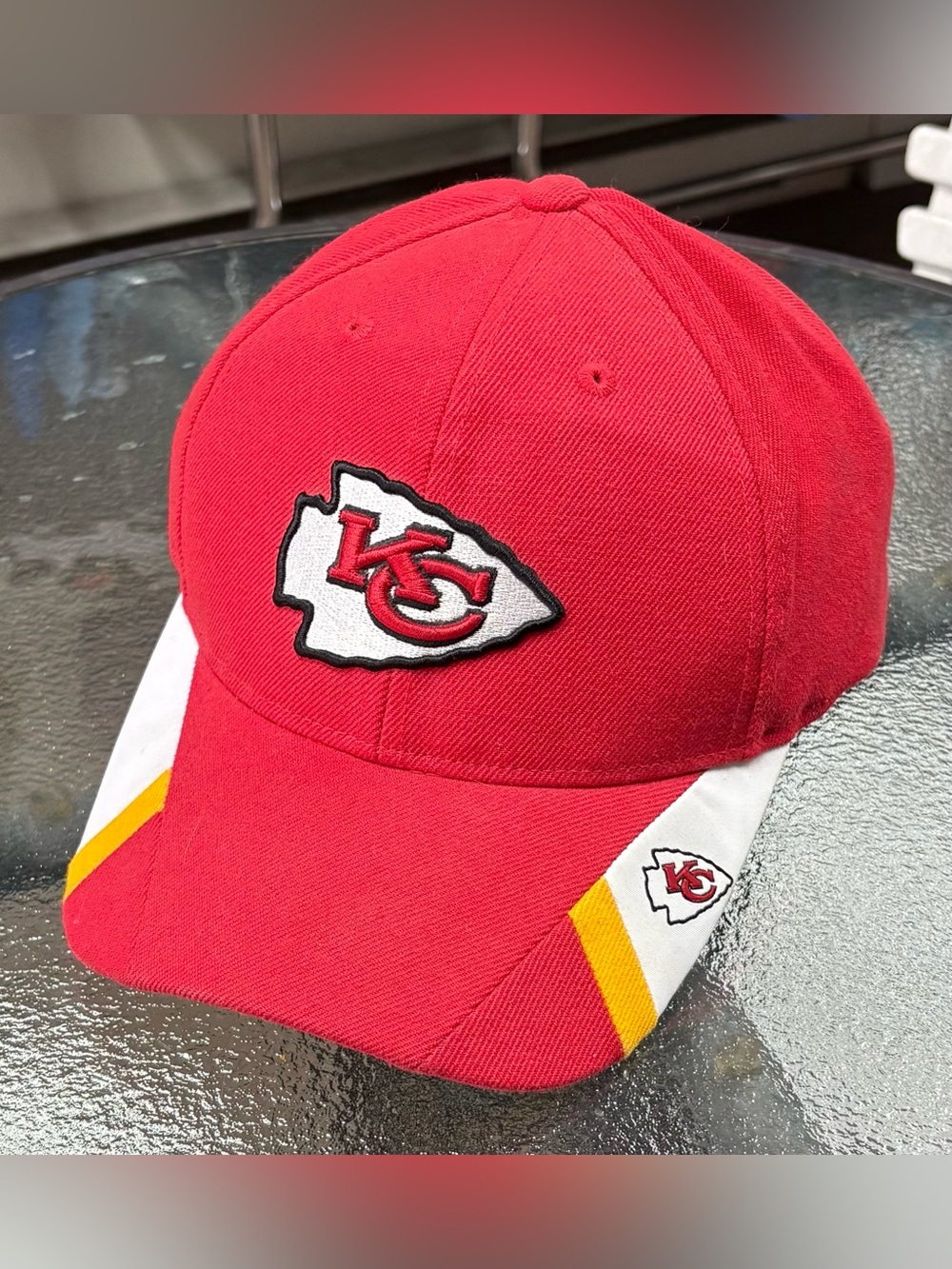 Vintage Y2K Kansas City Chiefs NFL Football Strapback Hat OSFA
